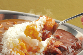 あいがけ神代カレー(仙北市)
