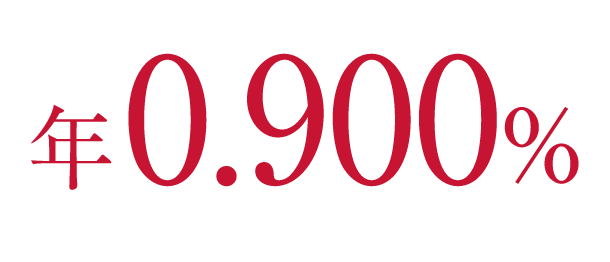 定額タイプ 年0.900%